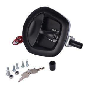 Whale Tail Central-Controlled Lock-Black