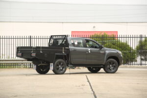 T3-1800 Dual Cab Full Tray Black