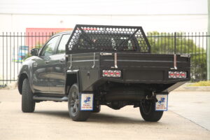 T3-Wide 1800 Dual Cab Full Tray Black